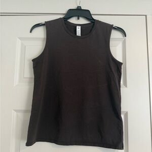 Lululemon Classic Brown Sleeveless Top